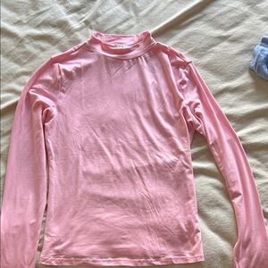 Pink Long Sleeve Women's Top